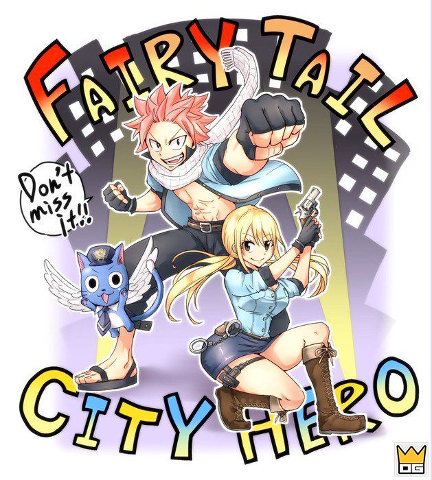 Fairy tail city hero