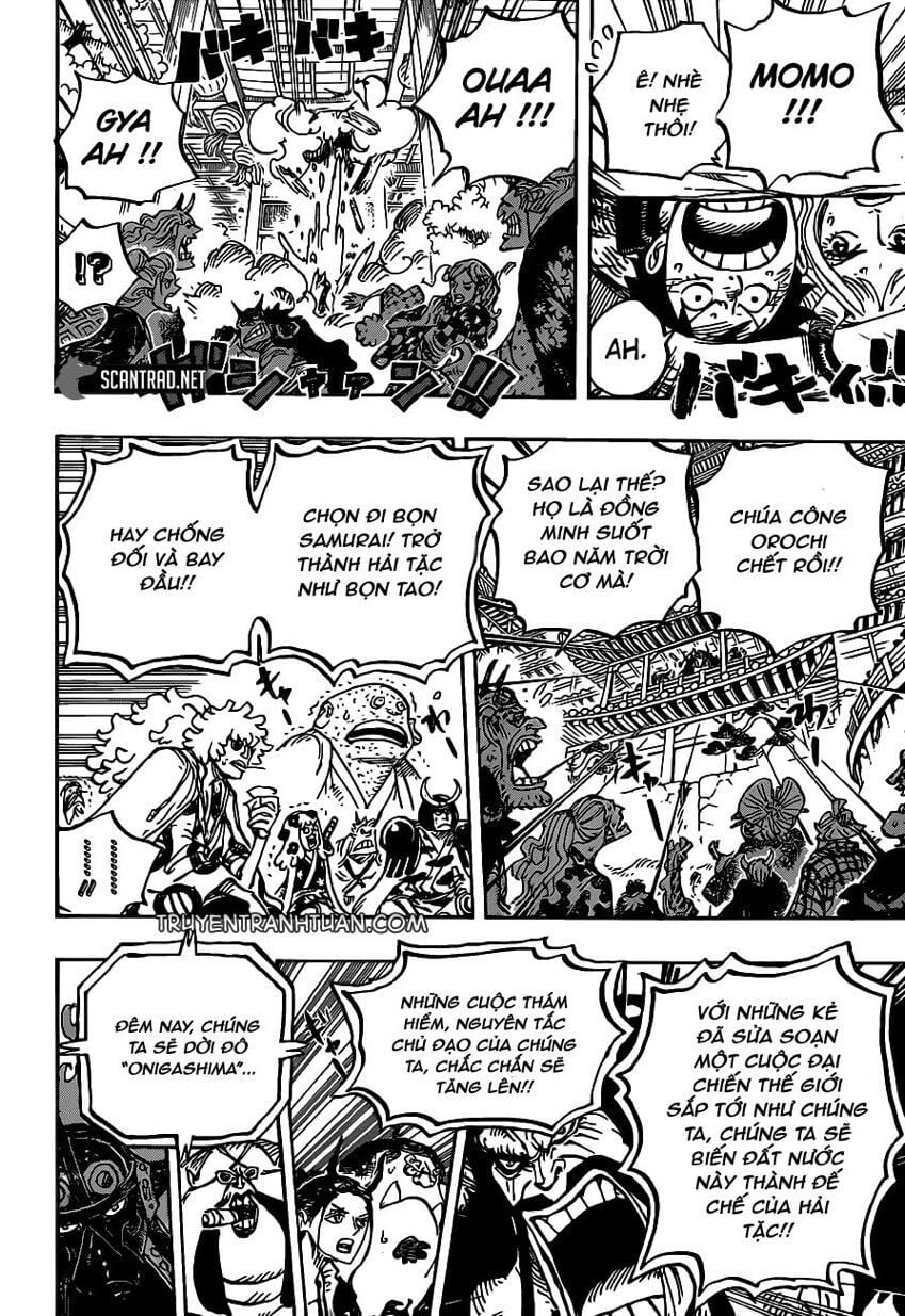 One Piece: Người dân Wano đã thấy được mặt thật của Kaido và họ sẽ phản kháng lại trong chap 986?