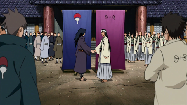 Làng Lá được sáng lập bởi hai ninja mạnh mẽ là Madara và Hashirama