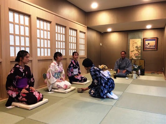 Không gian truyền đạt văn hóa trà đạo của Nhật