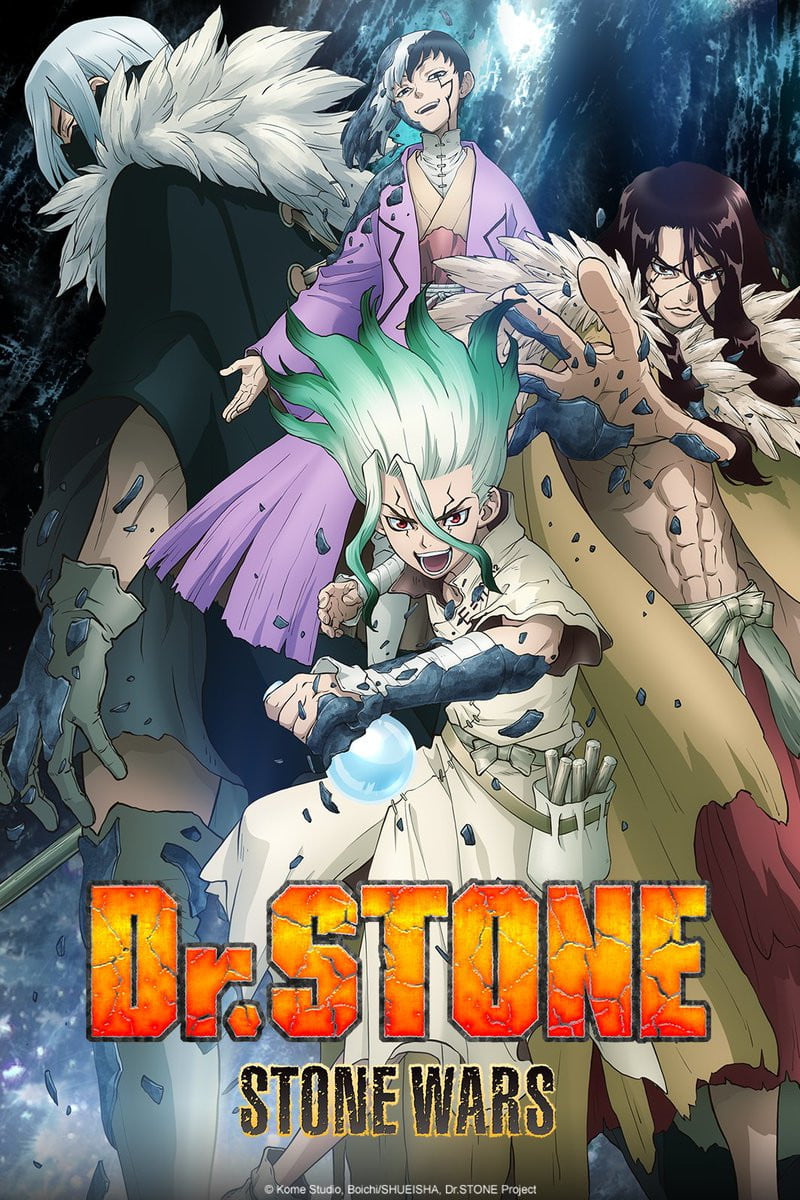 Anime Dr. Stone Season 2 tung PV mới ấn định ngày ra mắt vào năm 2021