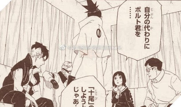 Spoiler Boruto chap 51: Cha của Boruto quay lại làm Naruto, triệu hồi Cửu Vĩ đối đầu Isshiki