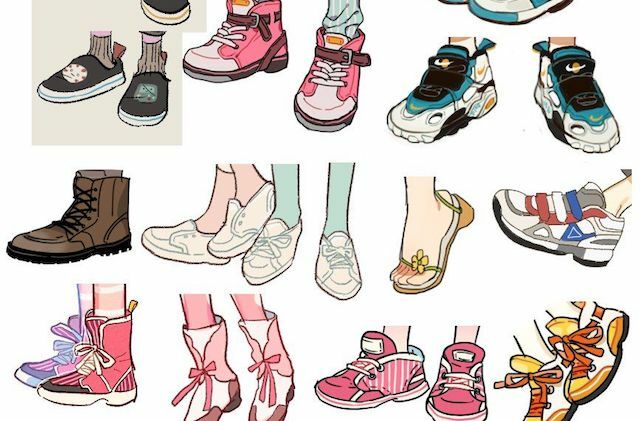 Hướng dẫn vẽ giày trong Anime Manga - Từng bước để học cách vẽ các đôi giày trong Anime Manga - một trong những yếu tố quan trọng của các nhân vật. Đừng bỏ lỡ cơ hội để tạo ra những cặp giày tuyệt đẹp cho nhân vật anime của bạn.