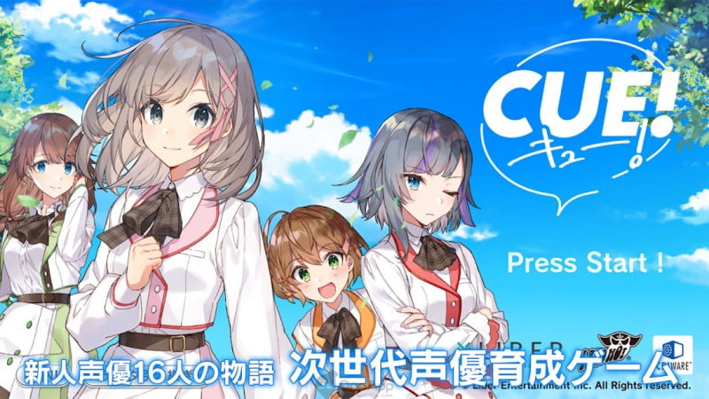 Anime CUE! tung trailer mới ấn định ngày lên sóng vào tháng 1 năm 2022