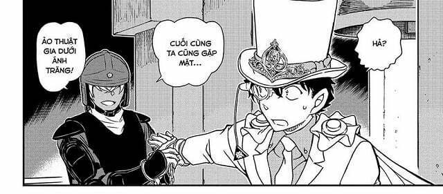 Conan 1078: Kaito Kid lấy bảo vật ngay giữa vòng vây cảnh sát