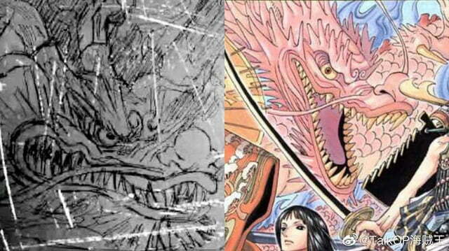 One Piece chap 1023: Chi tiết Momonosuke biến rồng lớn hóa ra đã được Oda nhá hàng hơn 5 năm trước