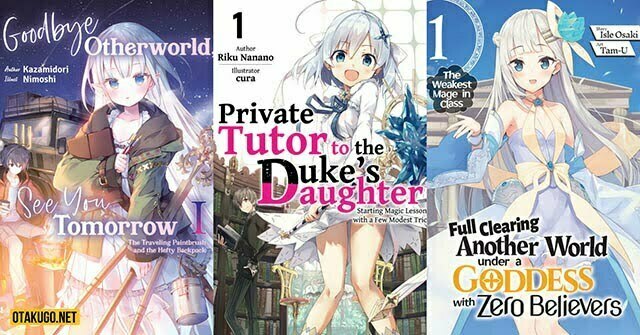 J-Novel Club công bố 4 Light Novel và 1 Manga mới