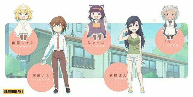 Anime Shachiku-san wa Youjo Yuurei ni Iyasaretai tung trailer đầu tiên
