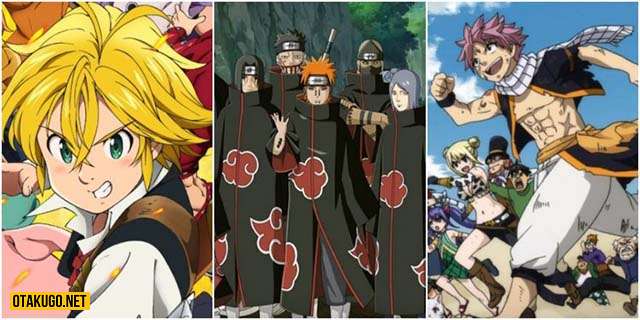 Top 10 đội nhóm xuất sắc nhất trong lịch sử Anime