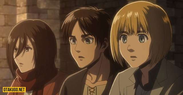 Attack on Titan: The Final Season tập trung vào hành trình của Eren, Mikasa & Armin