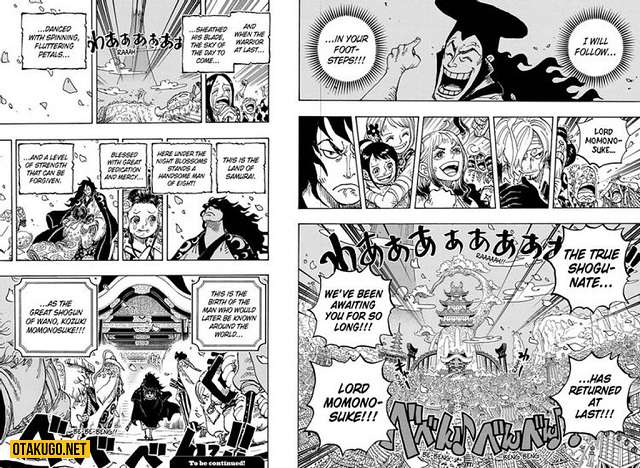 One Piece Chapter 1052: Luffy thắng trận, trưởng lão mới!