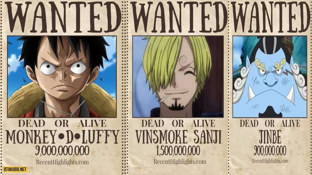 One Piece 1053 sẽ tiết lộ mức tiền truy nã tất cả các hải hặc