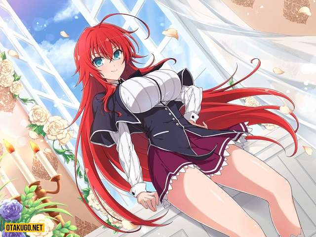 Shocked with Cosplay Rias Gremory in High School DxD super realistic