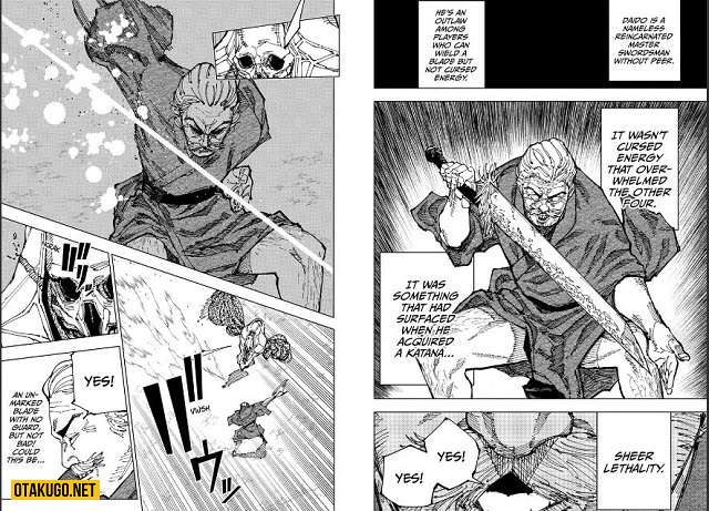 Jujutsu Kaisen Chapter 196: Bí mật của Daido để kết liễu Naoya!