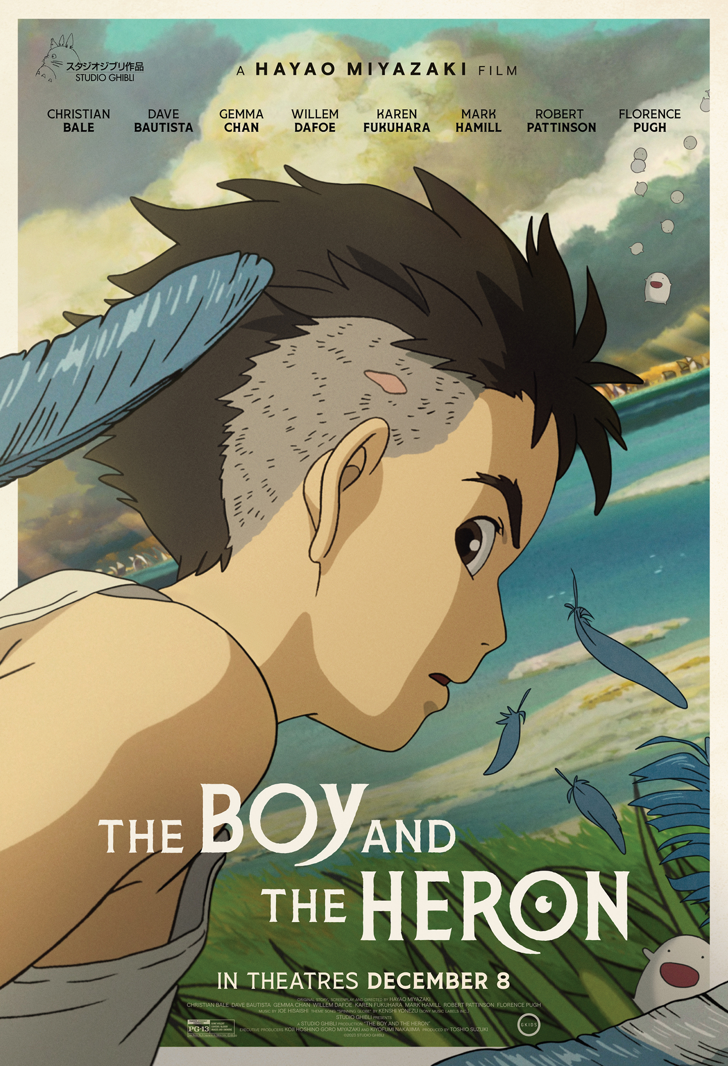 The Boy and the Heron phat hanh trailer long tieng