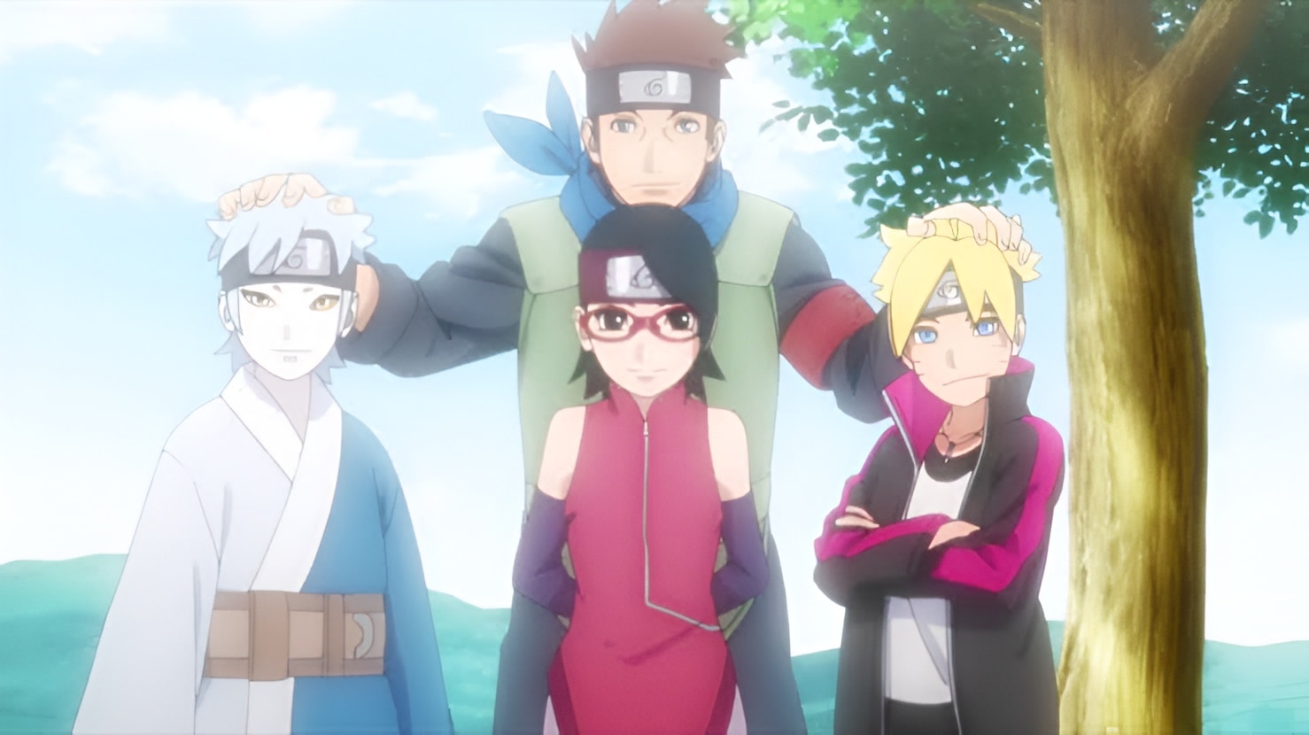 Đội 7 từ Boruto Naruto Thế hệ tiếp theo 
