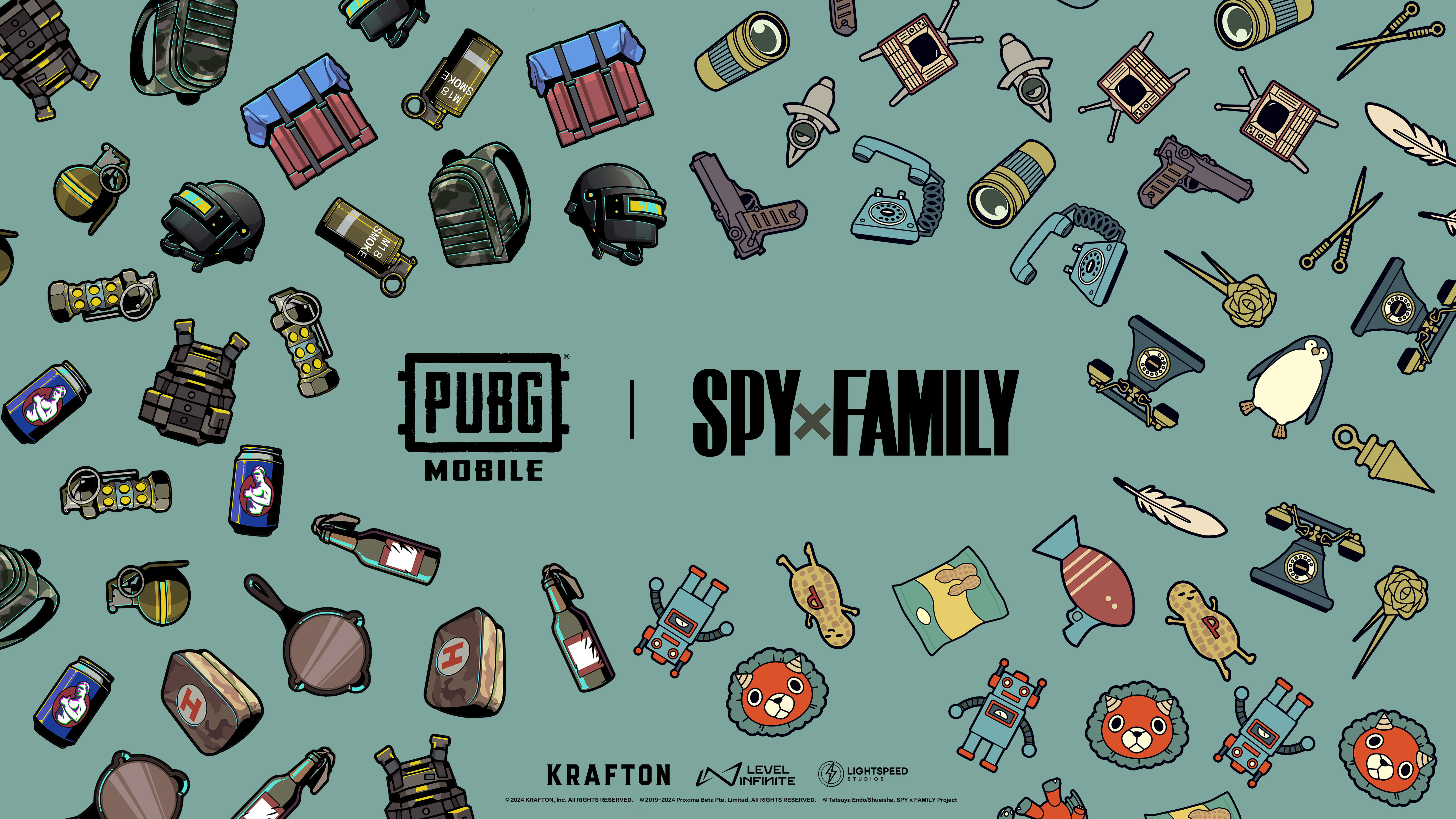 Spy x Family và PUBG Mobile